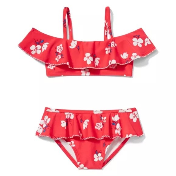 Janie and Jack Bikini Flower Island